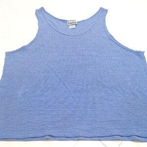 Vintage Basic Editions Knit sleeveless for men ( mesh) medium size , pre-owned